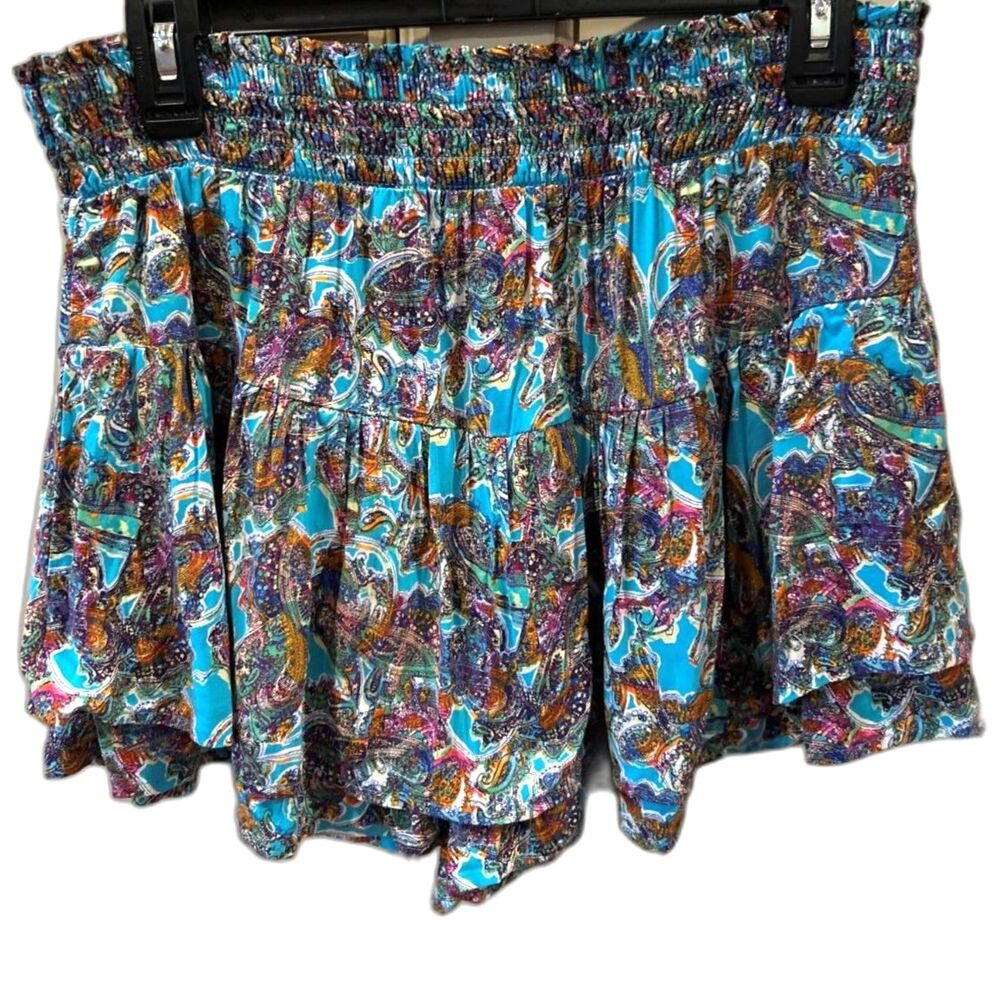 Wild Fable Paisley Mini Skort - Size Medium